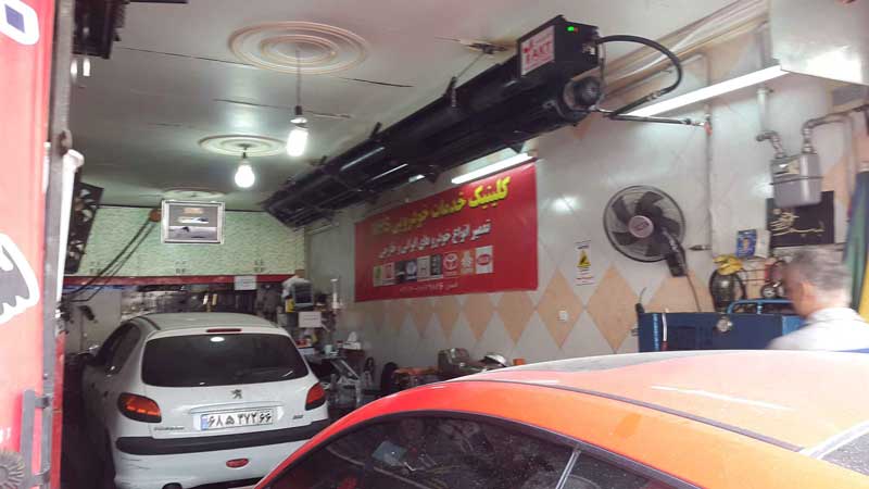 گرمایش تعمیرگاه و گاراژ