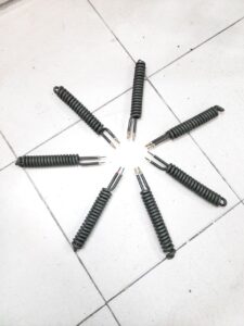 المنت مارپیچ استوانه ای کمک فنری قطر 8 دستگاه اتوکلاو 2500 وات 220 ولت